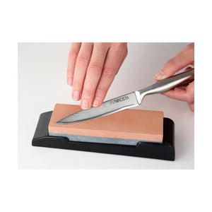 Knife Sharpener Nirosta Stainless steel 19 x 6 cm