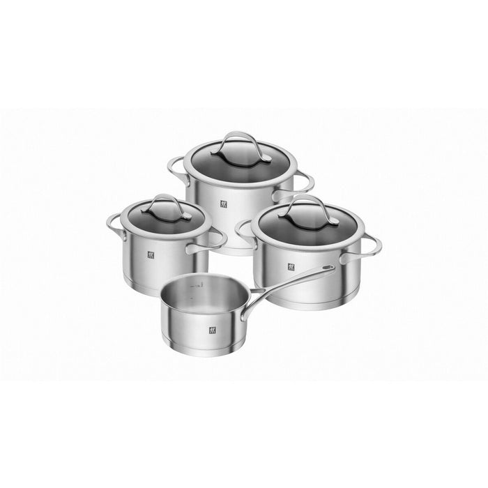 Saucepans Zwilling Essence Steel (4 Units)