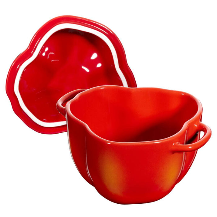 Casserole with lid Zwilling Cocotte Pepper Red