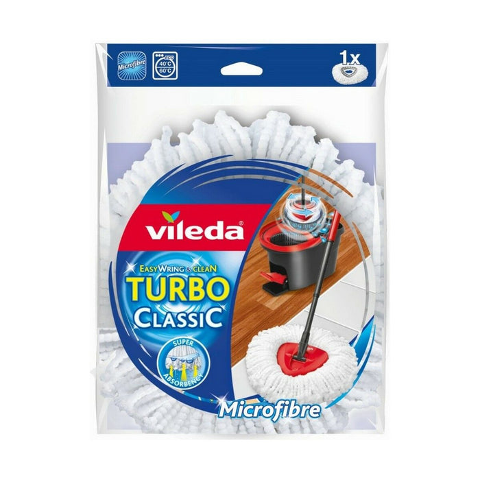 Mop Replacement To Scrub Vileda TURBO ClassiC Microfibre