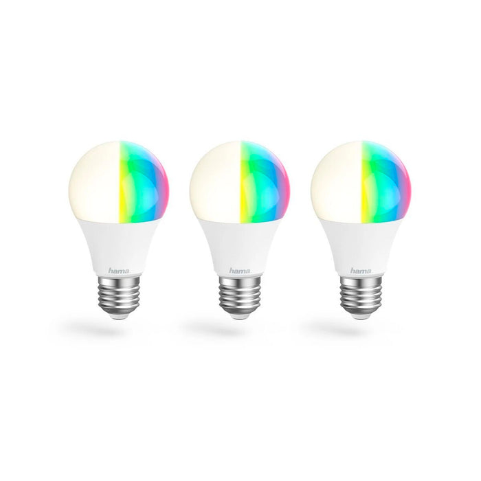 LED lamp Hama 00176635 White Multicolour F E27 806 lm 3 Units (2700 K) (6500 K)
