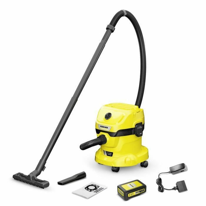 Vacuum Cleaner Kärcher WD 2-18 Yellow Black 225 W