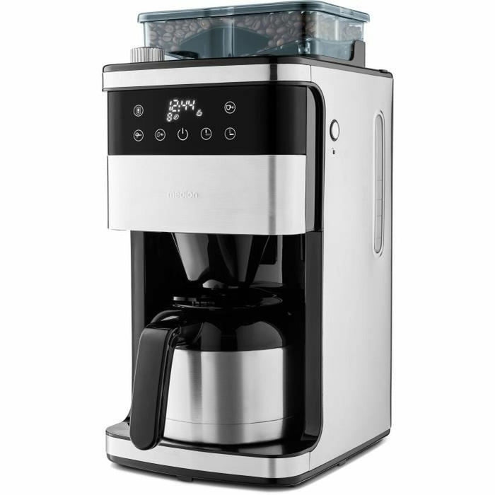 Drip Coffee Machine Medion 1000 W Silver 1 L
