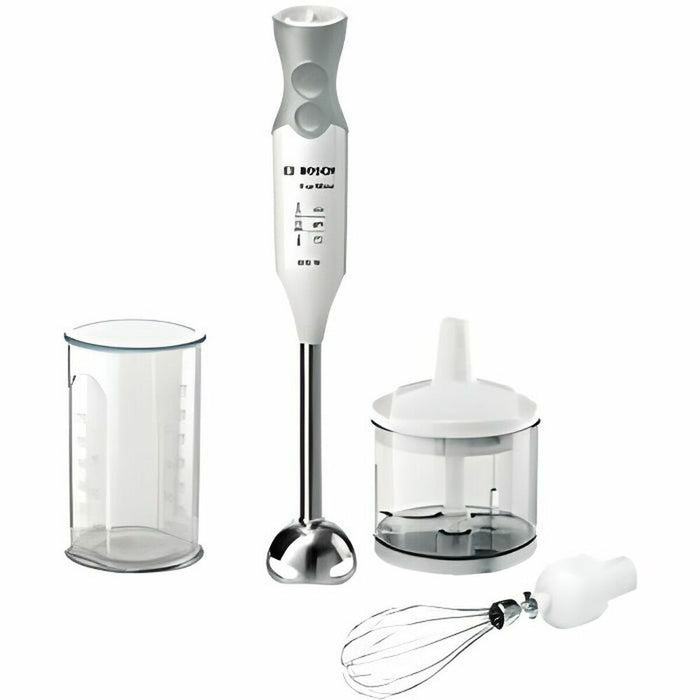 Hand-held Blender BOSCH MSM66150 White Grey 600 W