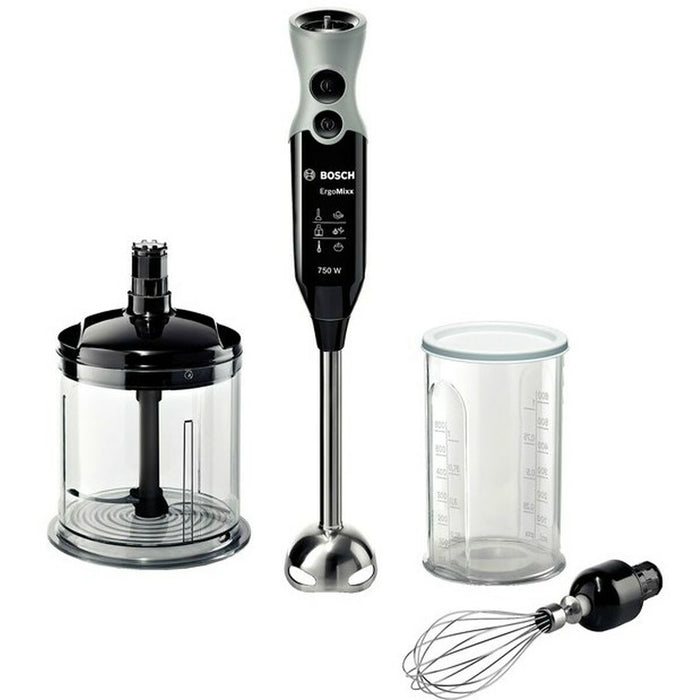 Multifunction Hand Blender with Accessories BOSCH MSM67160 Black Grey 750 W