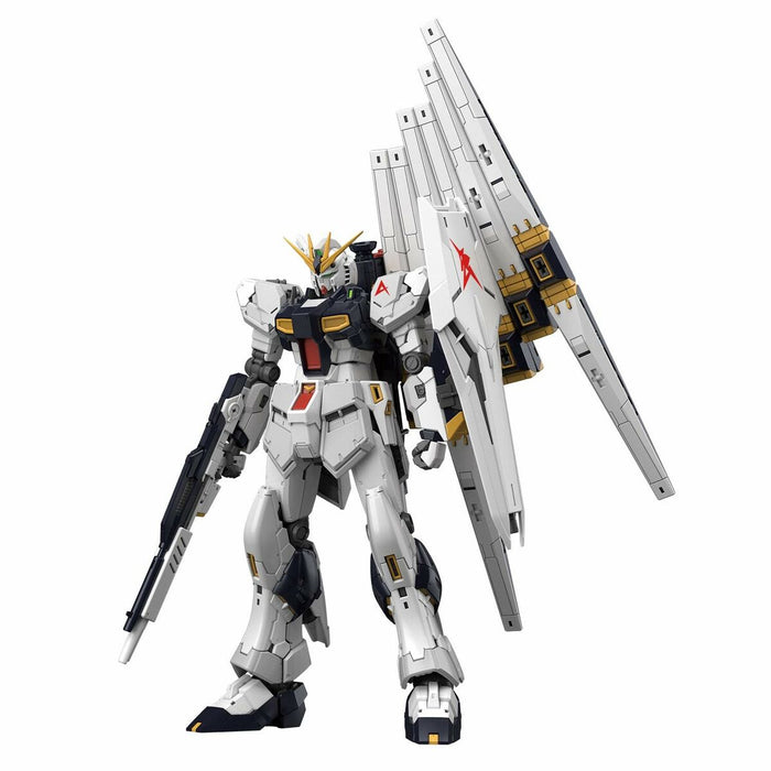 Collectable Figures Bandai RG RX-93 Nu Gundam 13 cm Yellow White Black PVC ABS