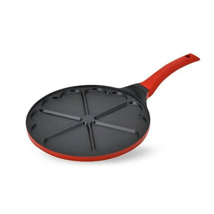 Pan Feel Maestro MR-1222-A Black Red Aluminium Ø 26 cm