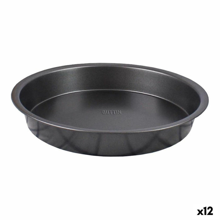 Baking tray Quttin Circular 28 x 5 cm (12 Units)
