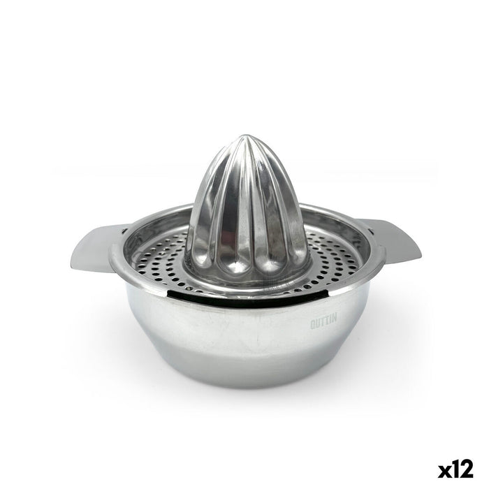 Exprimidor Quttin Silver Steel 16,7 x 10,5 x 12 cm (12 Units)