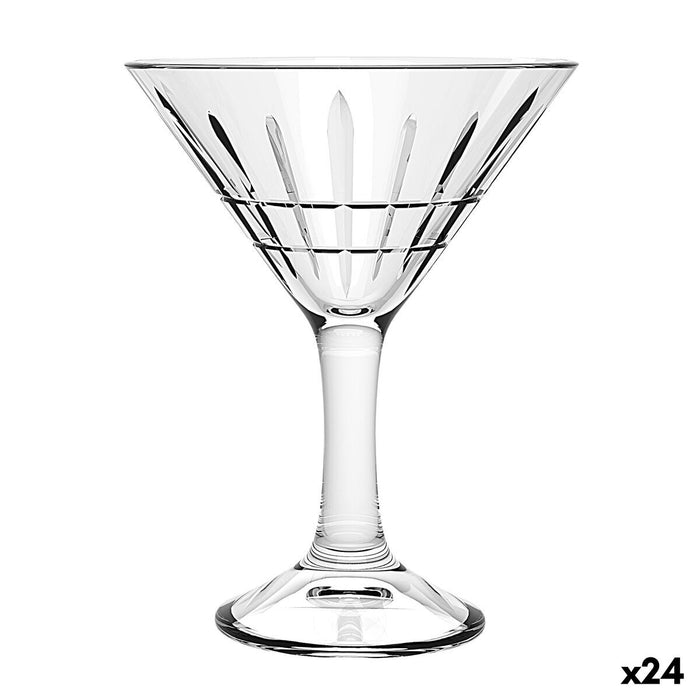 Cocktail glass La Mediterránea Phasai rio Transparent Glass 200 ml (24 Units)