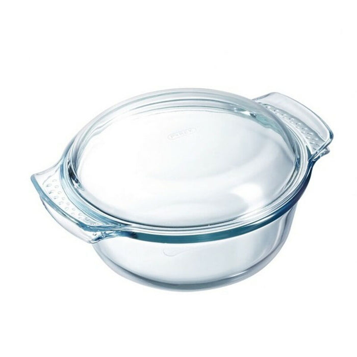 Casserole with glass lid Pyrex Classic Transparent Glass