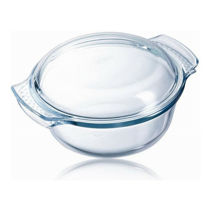 Casserole with glass lid Pyrex 118A000/5043 Transparent Glass