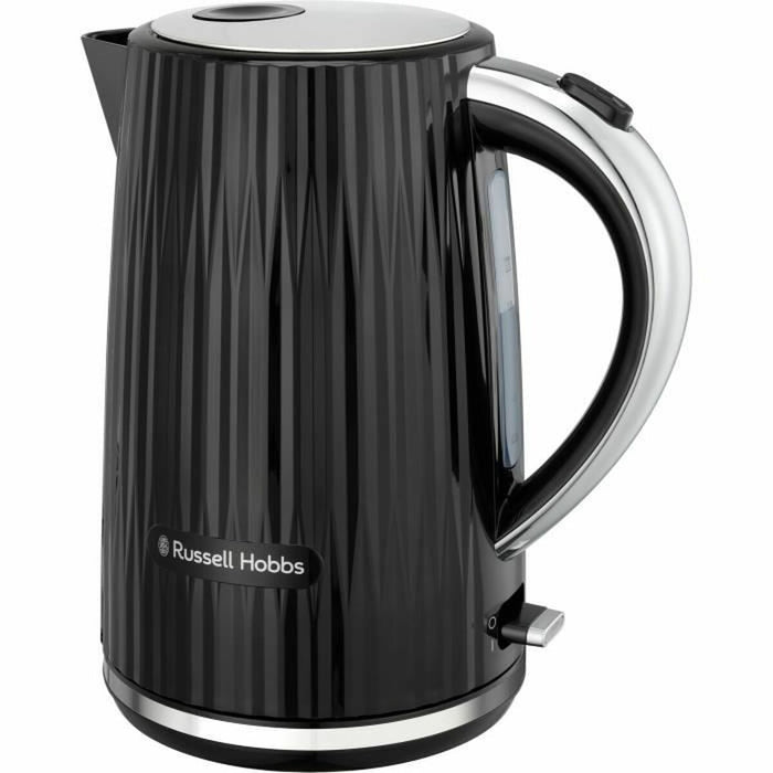 Kettle Russell Hobbs Black Stainless steel Plastic 2400 W 1,7 L