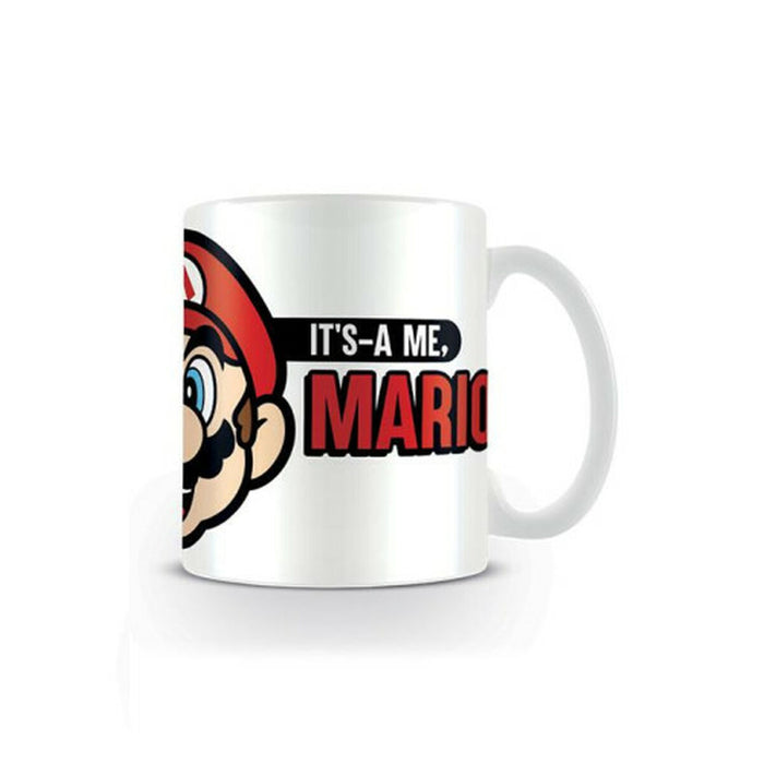 Mug Super Mario ITS A ME - MARIO White Red 315 ml