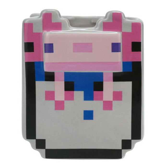 Mug Minecraft Axolotl Multicolour Ceramic 400 ml