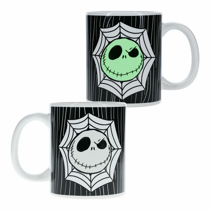 Mug The Nightmare Before Christmas Jack White Black Ceramic 300 ml