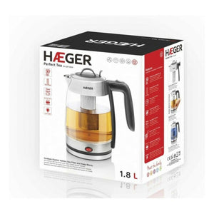 Water Kettle and Electric Teakettle Haeger Perfect Tea 2200 W 1,8 L