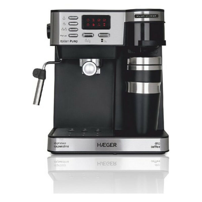 Express Manual Coffee Machine Haeger NA 1450W Multicolour 1450 W 1,2 L (Refurbished C)