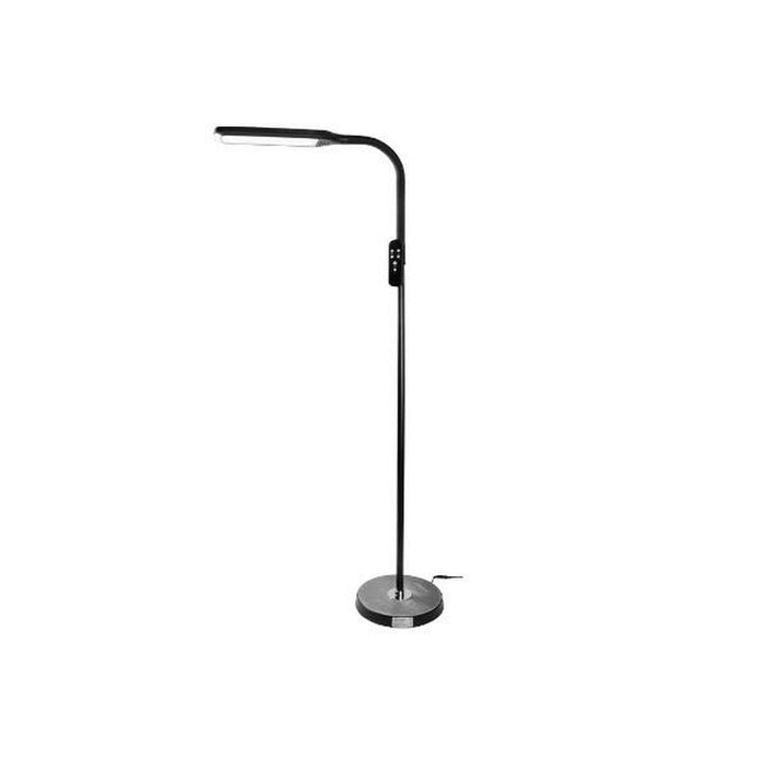 Floor Lamp Q-Connect KF16604 7 W Black Silicone