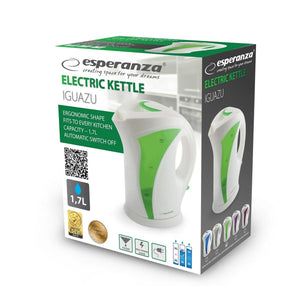 Kettle Esperanza EKK018G  White Green Multicolour Plastic 2200 W 1,7 L