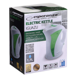 Kettle Esperanza EKK018G  White Green Multicolour Plastic 2200 W 1,7 L