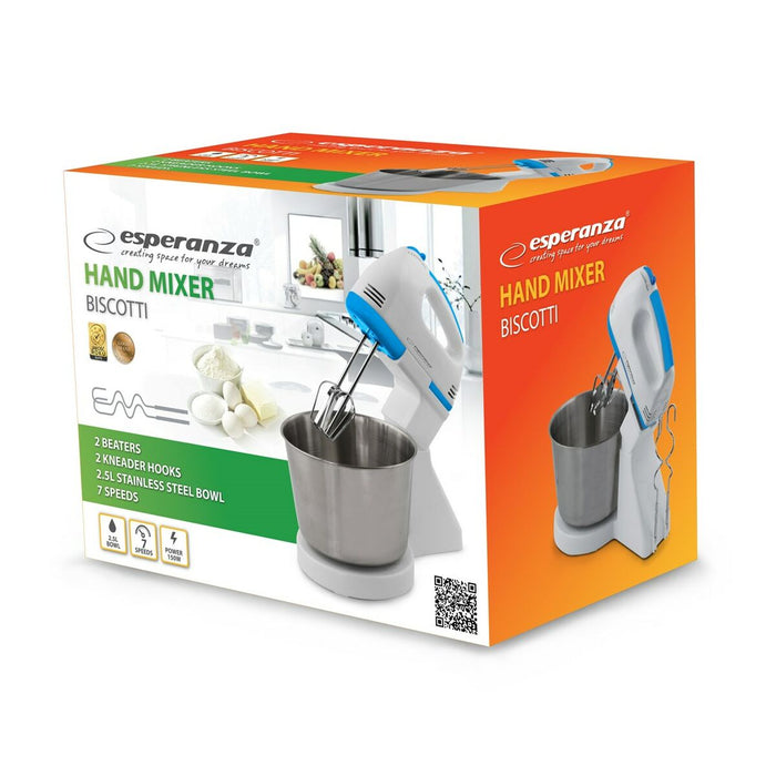 Cup Blender Esperanza EKM019WB White 150 W