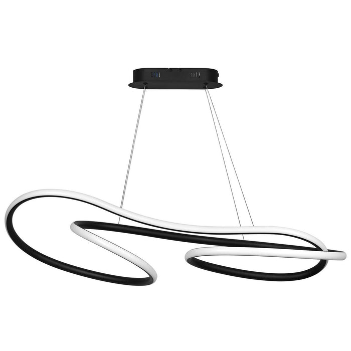 Ceiling Light Activejet AJE-LARO LW White Black 64 w 7800 Lm