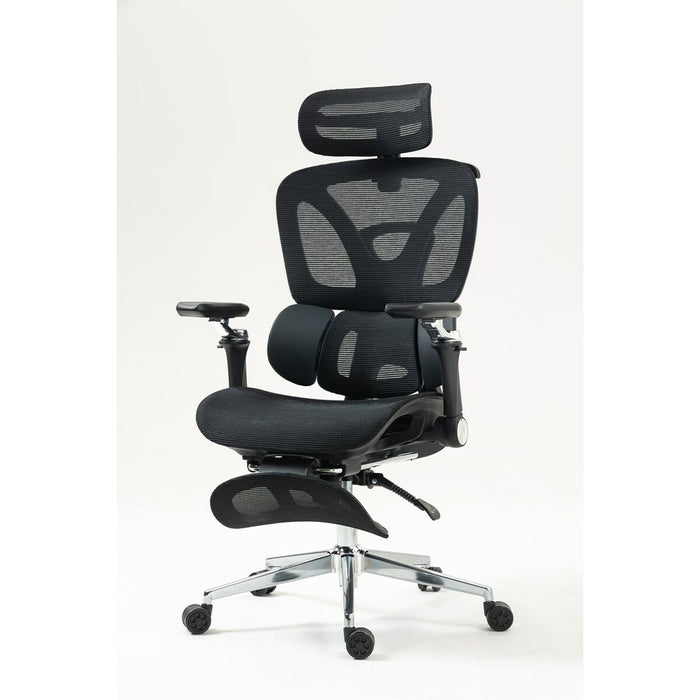 Office Chair Activejet YK848 BK Black Silver 1 Piece