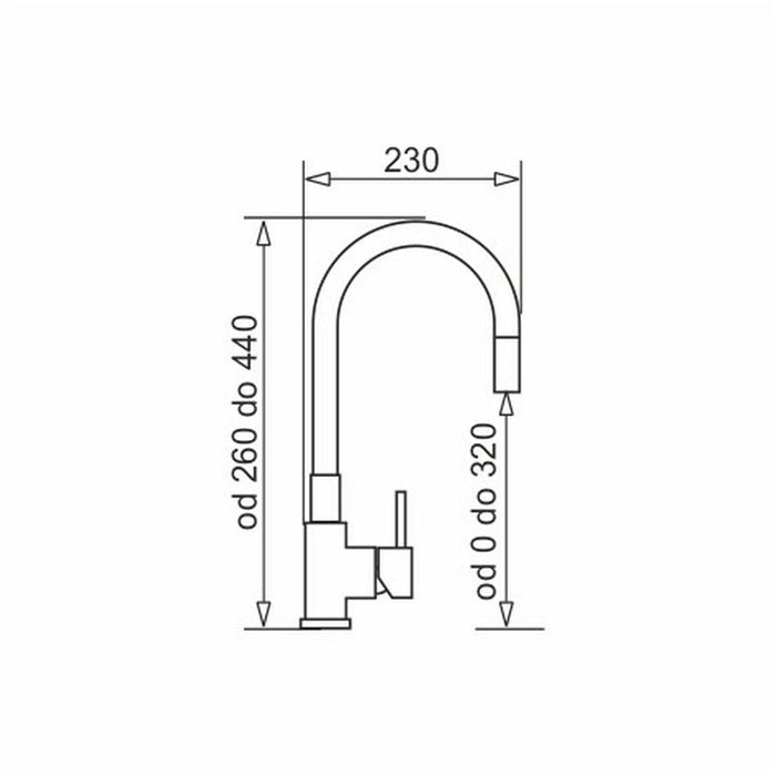 Sink with One Basin Maidsinks 070 242 101FB
