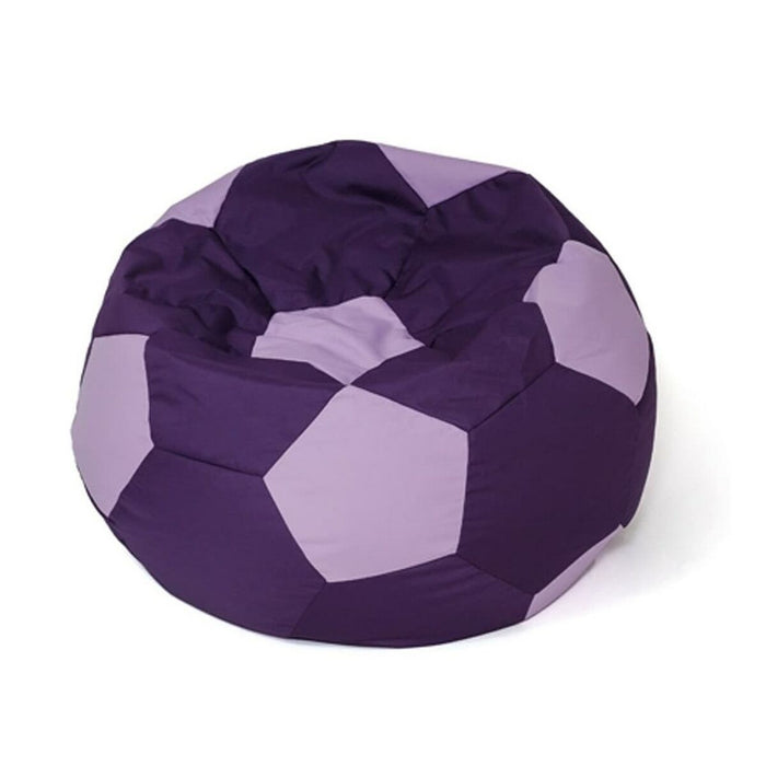 Pouffe GO GIFT Purple Oxford Football