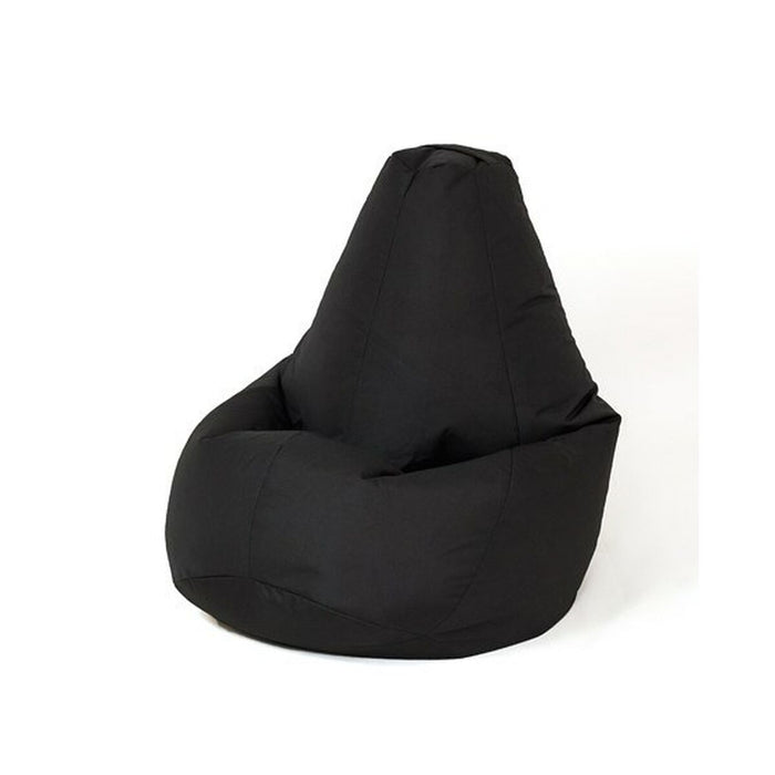 Pouffe GO GIFT Black 130 x 90 cm Pear