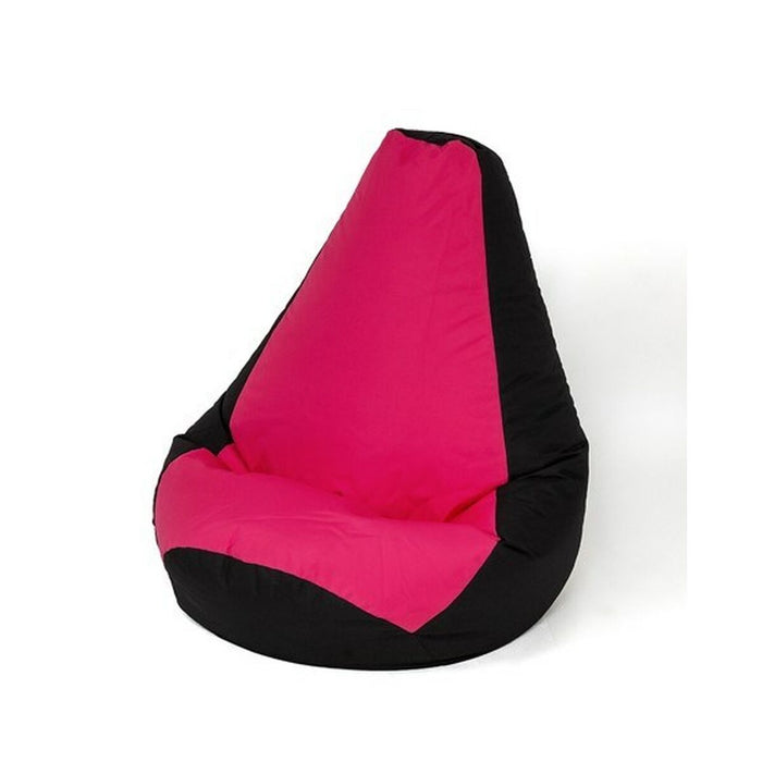 Pouffe GO GIFT Black Pink 130 x 90 cm Pear