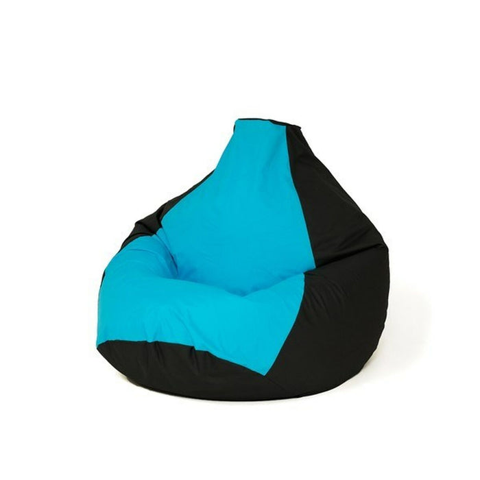 Pouffe GO GIFT Blue Black 140 x 100 cm Pear