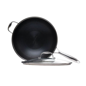 Pan Kohersen 71111 Black Silver Stainless steel Aluminium Ø 32 cm