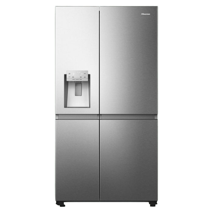 Combined Refrigerator Hisense RS818N4IIE1 179 Steel