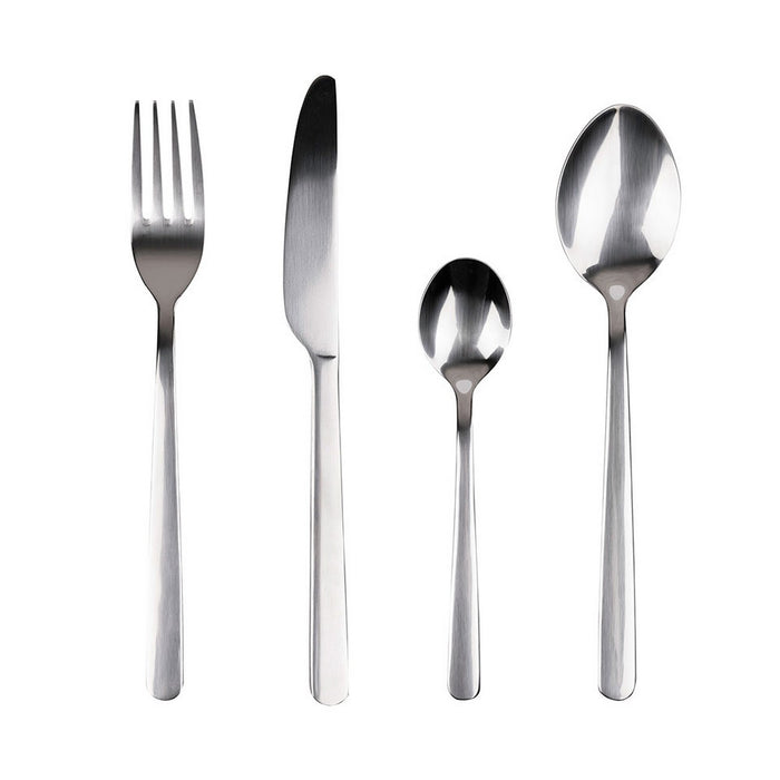 Cutlery San Ignacio Earth Shine Recycled Stainless steel (24 Pieces)