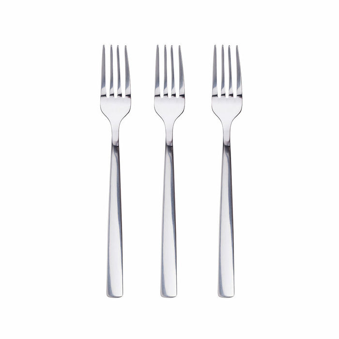 Set of Dessert Forks San Ignacio Earth SG7782 Shine 3 Units