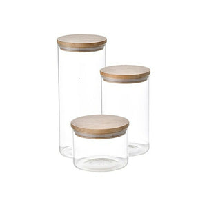 3 Tubs San Ignacio Crystal Transparent Bamboo