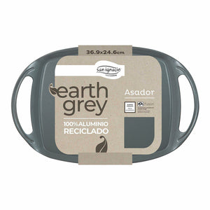 Barbecue San Ignacio Earth Grey SG-6755 Grey Toughened aluminium 36,9 x 24,6 cm With handles