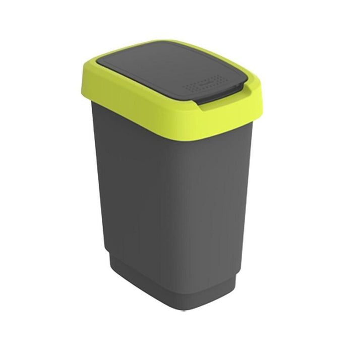 Waste bin Rotho Twist Lime Plastic 25 L