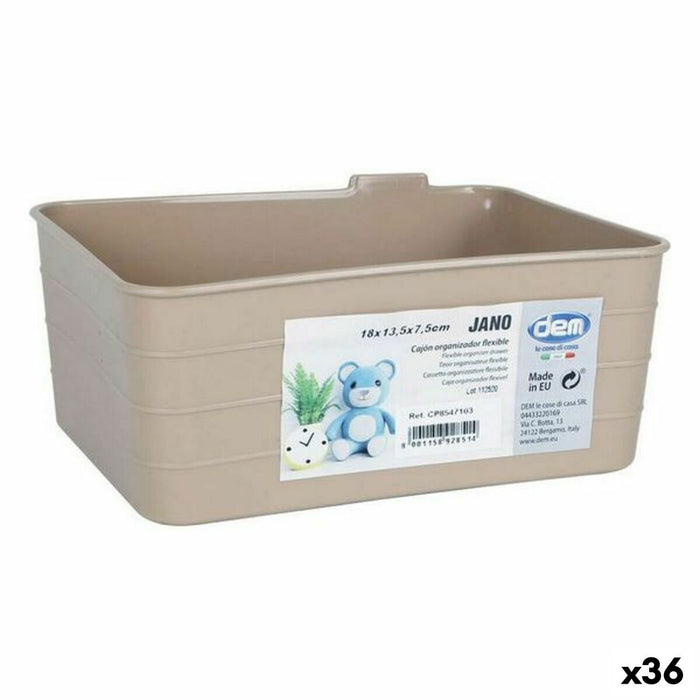 Organiser Dem Jano 18 x 13,5 x 7,5 cm (36 Units)