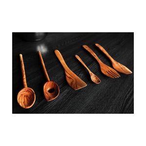 Spoon Metaltex 58060210 Wood Olive Wood
