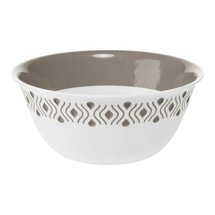 Bowl Stefanplast Beige Plastic 23 x 10 x 23 cm