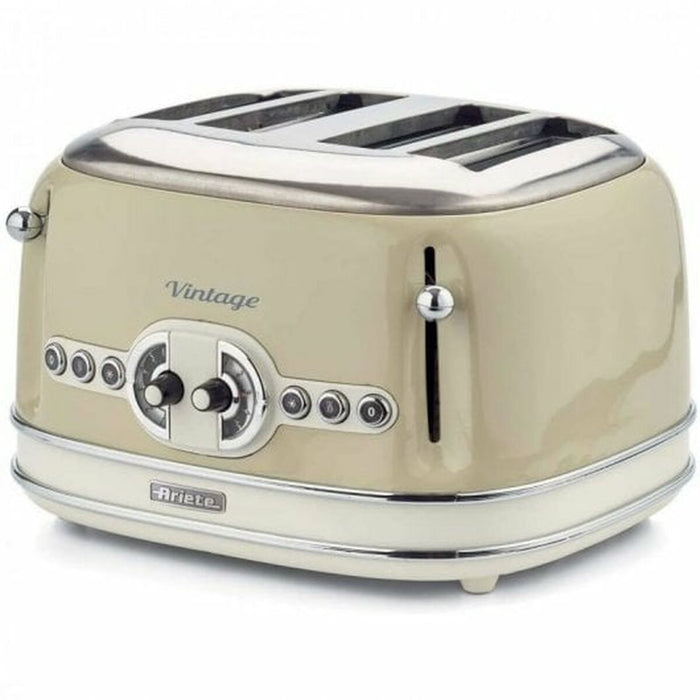 Toaster Ariete 156/03 1600 W Beige 4 pieces Vintage