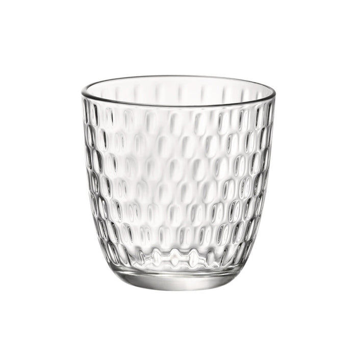 Set of glasses Bormioli Rocco Slot Transparent 6 Units With relief Glass 290 ml