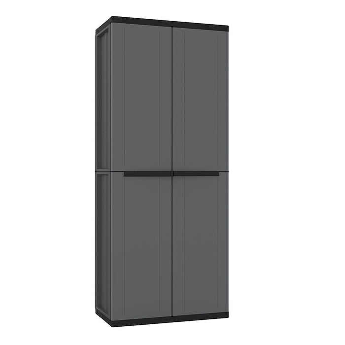 Cupboard Terry j-base 268 Dark grey polypropylene 68 x 37,5 x 163,5 cm