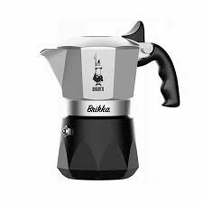 Italian Coffee Pot Bialetti Brikka 2TZ Black Aluminium 2 Cups