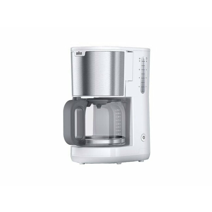 Drip Coffee Machine Braun KF1500WH White 1000 W 10 Cups 15 Cups