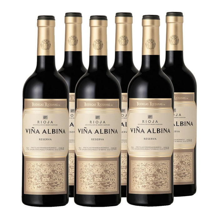 Red Wine Bodegas Riojanas Viña Albina Reserva 6 Units