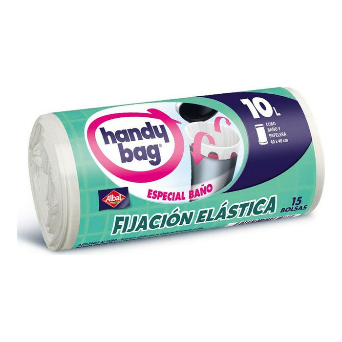 Rubbish Bags Albal Handy Bag Perfumed Baths 15 x 10 L